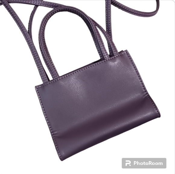 SOLD Telfar Small Shopping Bag Eggplant - Picture 4 of 15